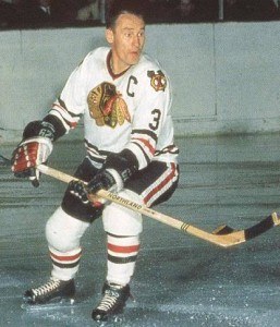 Pierre Pilote was the key player for Chicago.