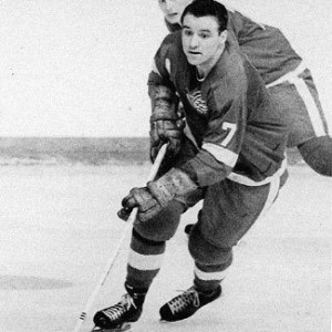 Norm Ullman notched his 25th of the season for Detroit.