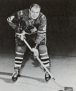 Elmer Vasko thought the Olympia ice was bad for game one.