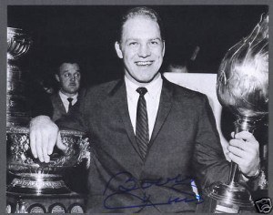 Bobby Hull with Hart Trophy