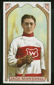 Jack Marshall's 1911-12 Imperial Tobacco card.