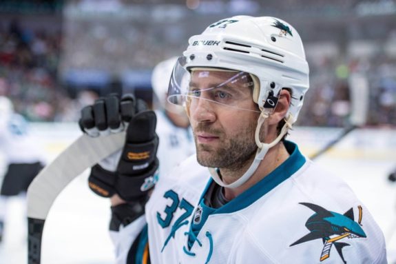 Adam Burish, San Jose Sharks