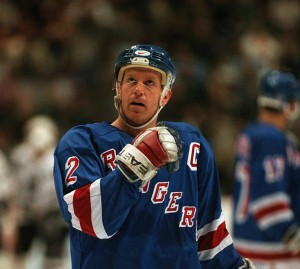 Former- New York Rangers defenseman Brian Leetch