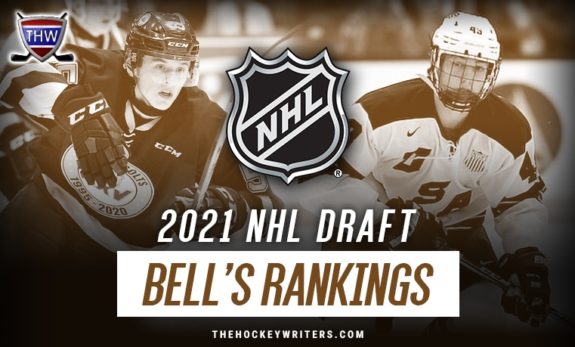 Luke Hughes and Brandt Clarke 2021 NHL Draft Bell’s Rankings