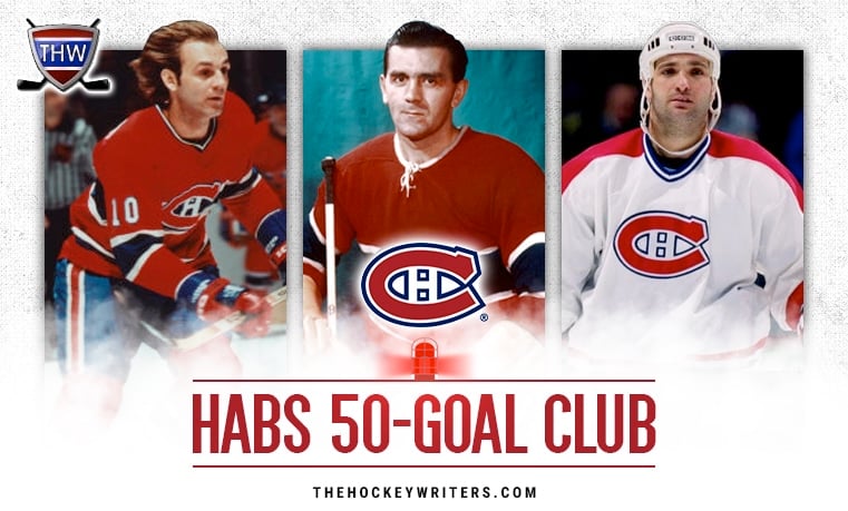 Montreal Canadiens 50-Goal Scorers