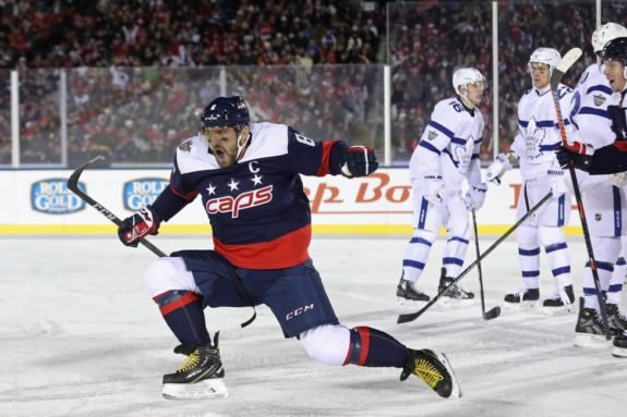 Capitals left wing Alex Ovechkin