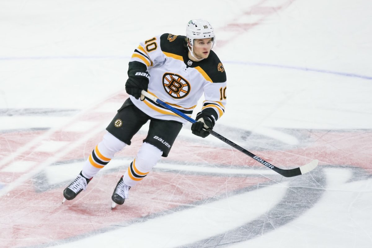 Anders Bjork Boston Bruins