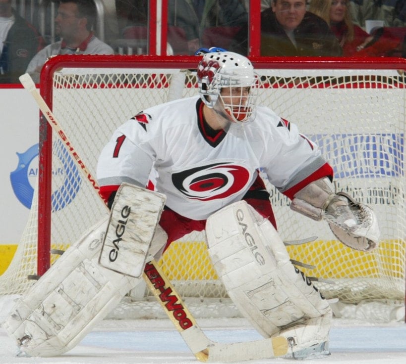 Historical Hurricanes: Artūrs Irbe’s Chaotic Style Impacts Raleigh