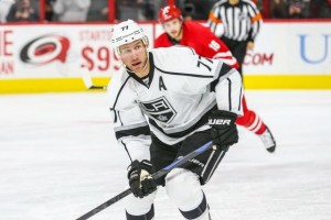Jeff Carter (77) would bring a big haul if Dean Lombardi decided to make him available for trade. Photo By: Andy Martin 