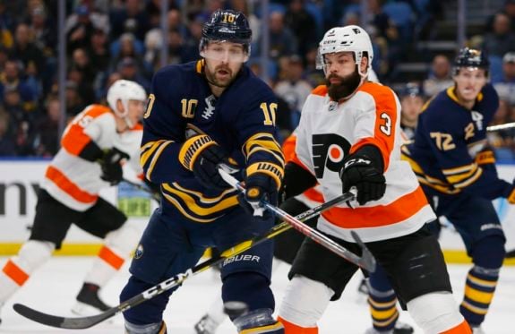 Buffalo Sabres Patrik Berglund Philadelphia Flyers Radko Gudas