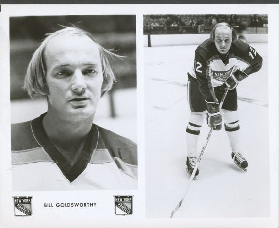 Bill Goldsworthy New York Rangers