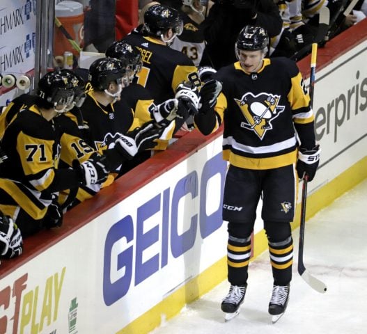 Pittsburgh Penguins' Nick Bjugstad