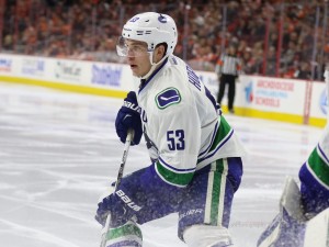 Bo Horvat is a good bet to surpass the 50 point total in his third NHL season. (Amy Irvin/The Hockey Writers)
