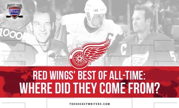 Red Wings' Best of All-Time: Where Did They Come From? Gordie Howe, Steve Yzerman, Nicklas Lidstrom