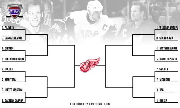 Red Wings' Best of All-Time: Where Did They Come From? Gordie Howe, Steve Yzerman, Nicklas Lidstrom Bracket