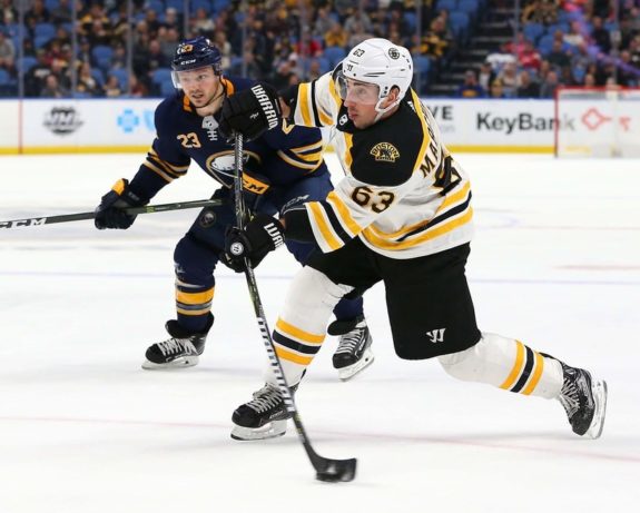 Bruins left wing Brad Marchand