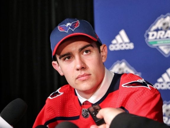 Brett Leason Washington Capitals Draft