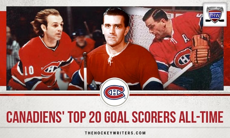 Montreal Canadiens’ Top-20 Goal Scorers All-Time