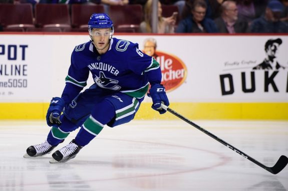 Vancouver Canucks Lukas Jasek