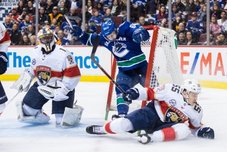 Vancouver Canucks Pound Florida Panthers - Eriksson Posts Three Points