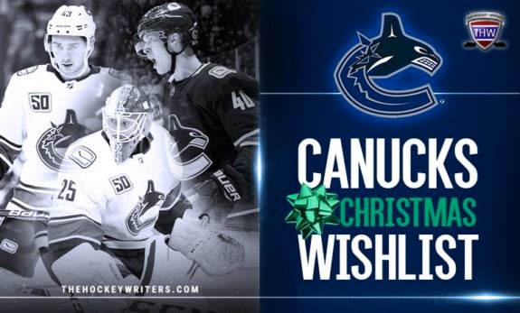 Vancouver Canucks Christmas Wishlist