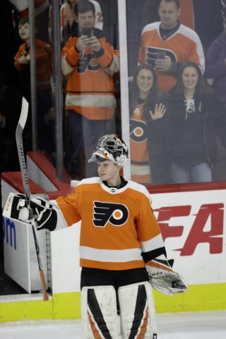 Philadelphia Flyers' Carter Hart