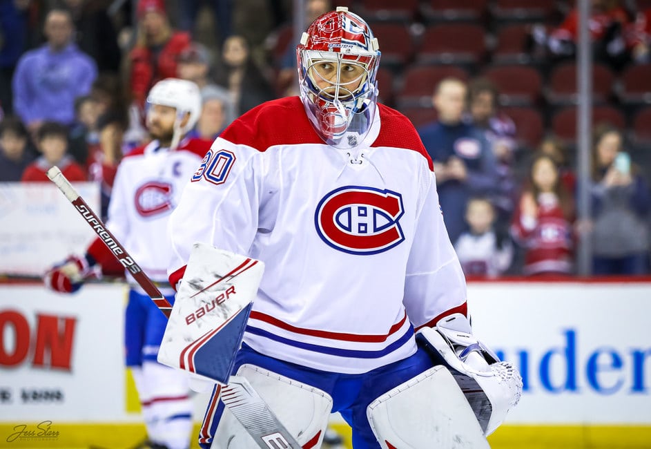 Cayden Primeau Montreal Canadiens