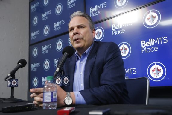 Winnipeg Jets Executive Vice President and General Manager Kevin Cheveldayoff
