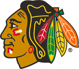 Chicago Blackhawks logo.