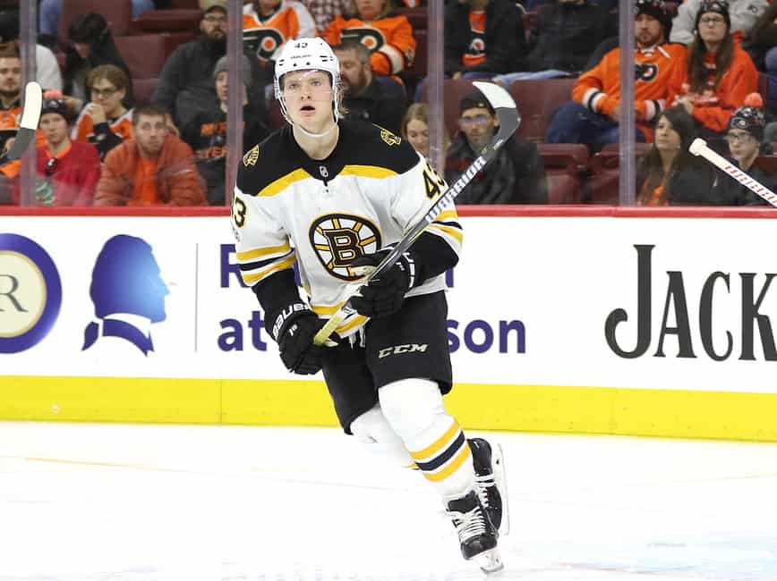 Boston Bruins: What's The Deal With Danton Heinen?