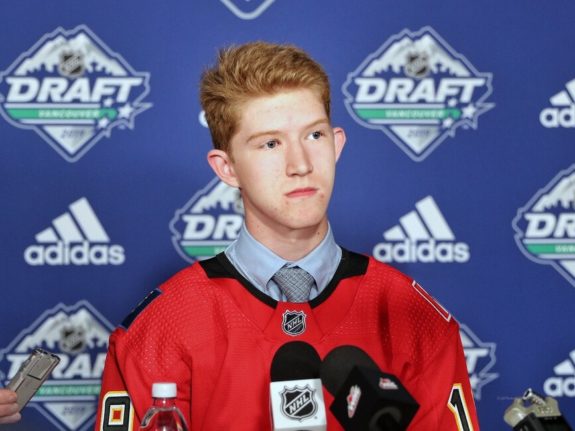 Dustin Wolf Calgary Flames Draft