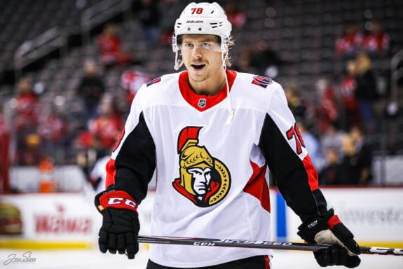 Filip Chlapik Ottawa Senators
