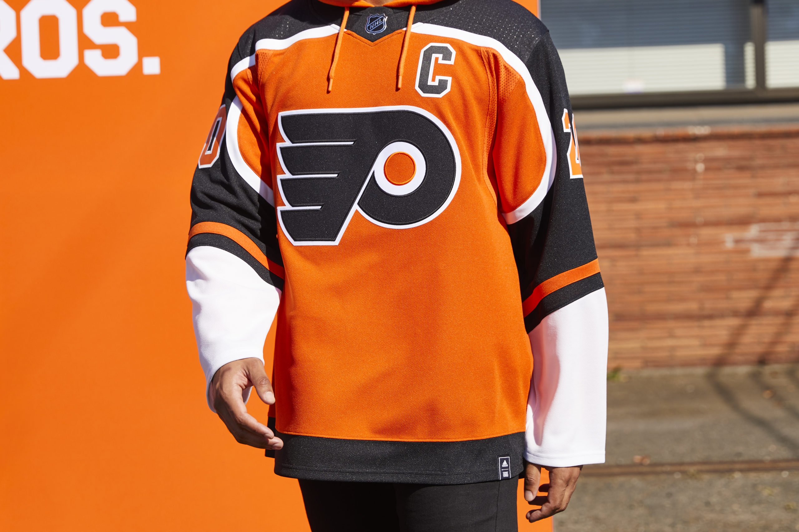 flyers reverse retro hoodie