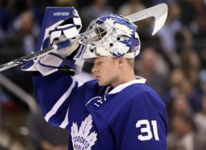 Frederik Andersen took a lot of criticism for those early road losses. Tom Szczerbowski-USA TODAY Sports