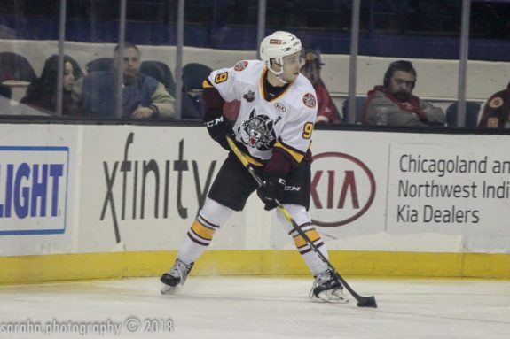 Gage Quinney Chicago Wolves