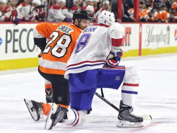 Claude Giroux Jordie Benn