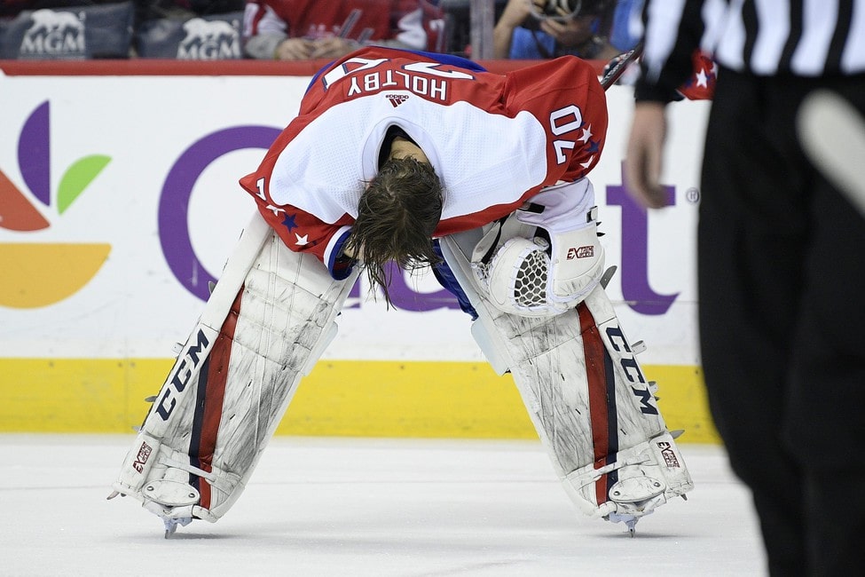 Columbus Blue Jackets Beat Washington Capitals In OT - Holtby Injured