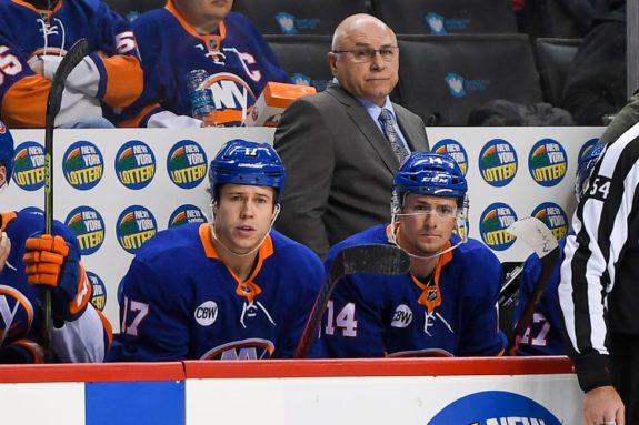 New York Islanders Head Coach Barry Trotz