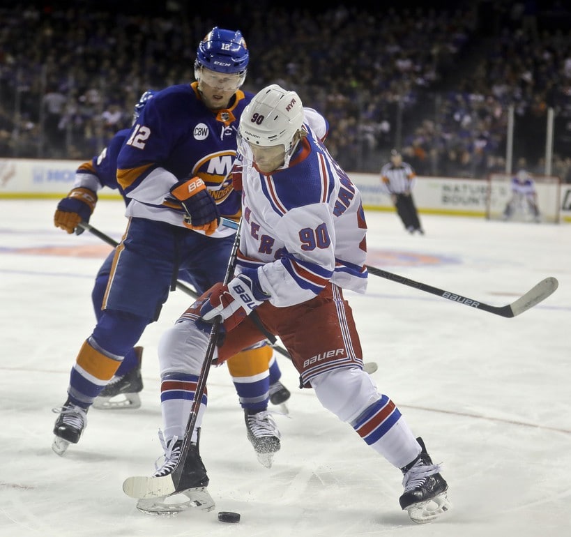 New York Rangers Get 1st Win Over Islanders At Barclays Center