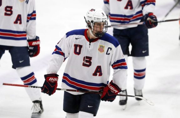 Team USA's Jack Hughes would be an excellent addition to the Detroit Red Wings.