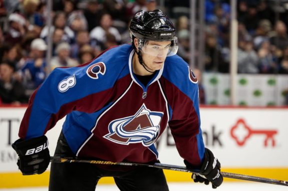 Colorado Avalanche center Joe Colborne