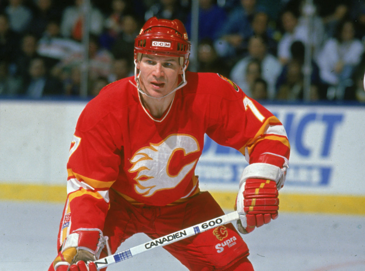 Joe Mullen Calgary Flames