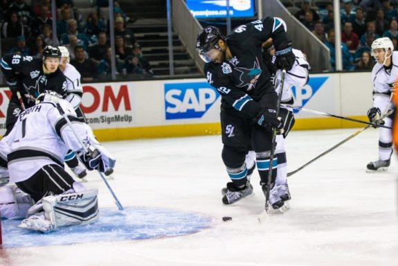 Joel Ward, San Jose Sharks