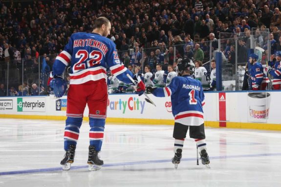 Kevin Shattenkirk #22 of the New York Rangers