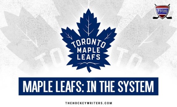 Toronto Maple Leafs: In the System