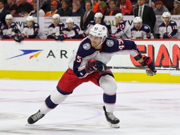 Lukas Sedlak Blue Jackets