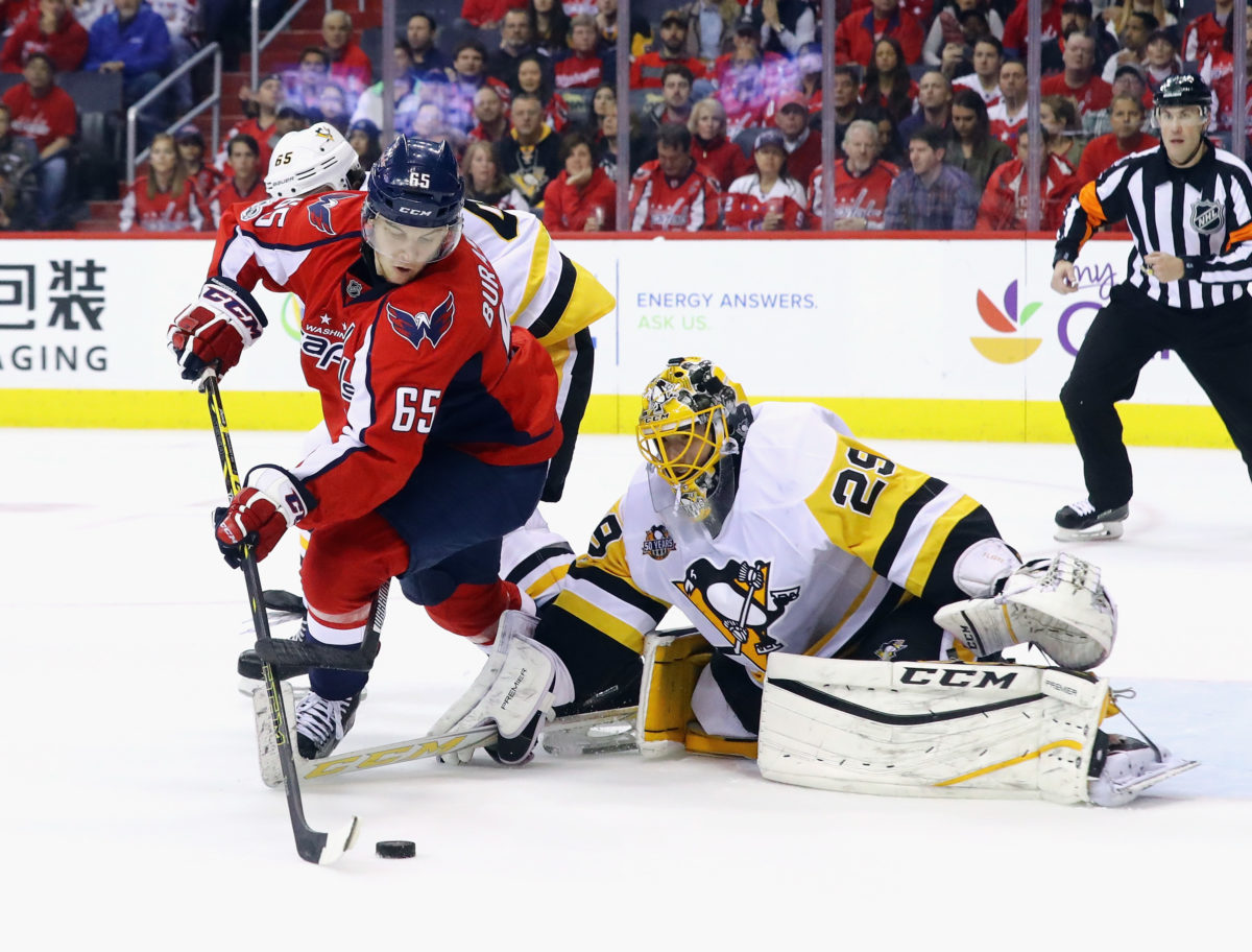 Andre Burakovsky, Washington Capitals-Penguins Remain Consistent Despite Recent Setback