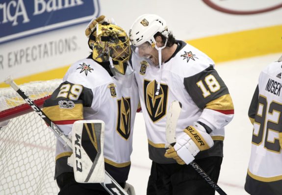 Marc-Andre Fleury James Neal Golden Knights