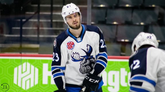 Michael Spacek, Manitoba Moose