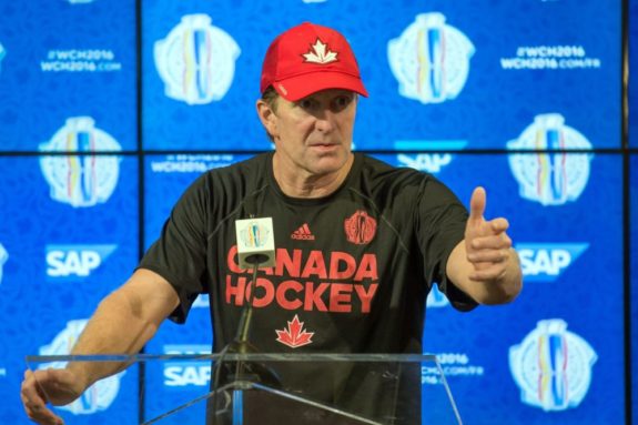 Mike Babcock Team Canada World Cup